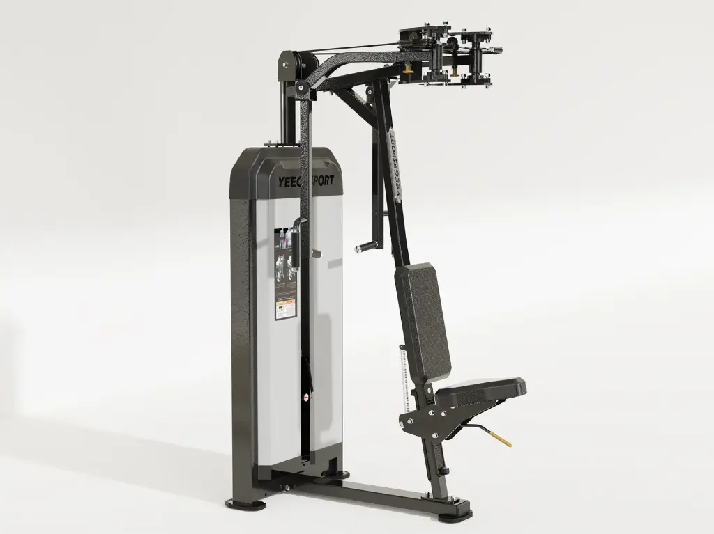 FLU1733坐姿蝴蝶扩胸背部后展双功能训练器