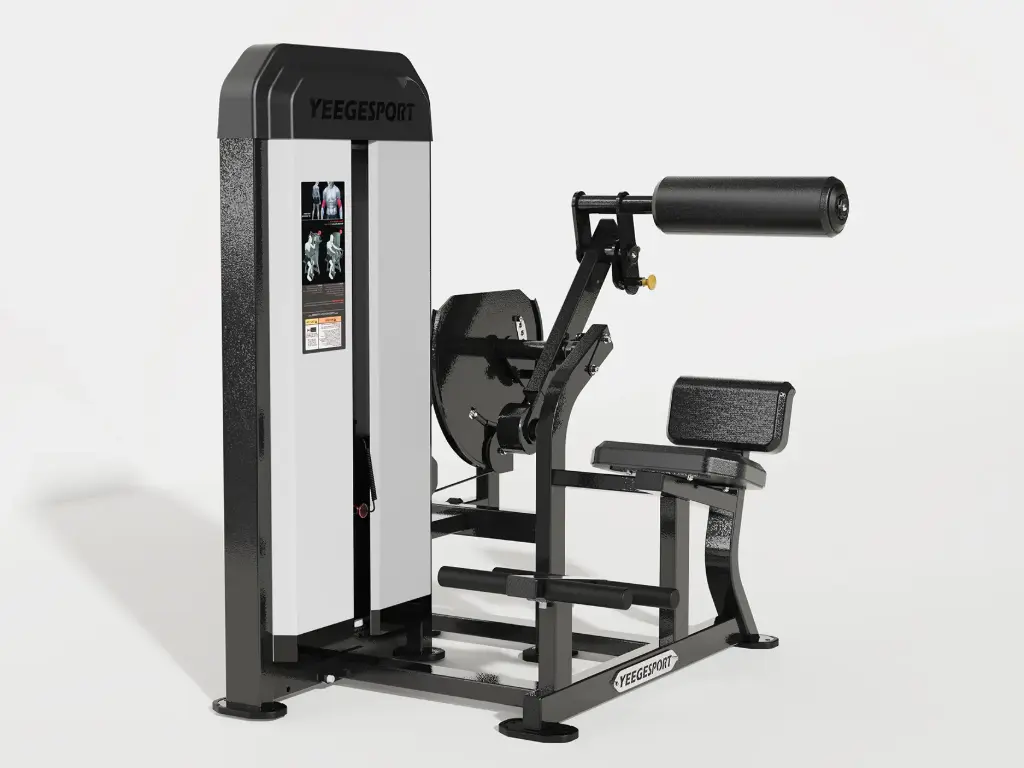 FLU1737坐姿腹肌背肌双功能训练器