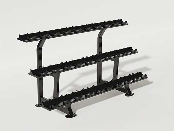 RK1004 15付三层哑铃架