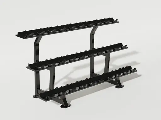 [RK1004] RK1004 15付三层哑铃架